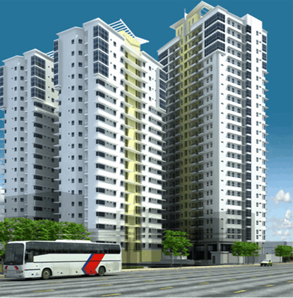 Phối toàn cảnh khu căn hộ An Phú 2 Apartment