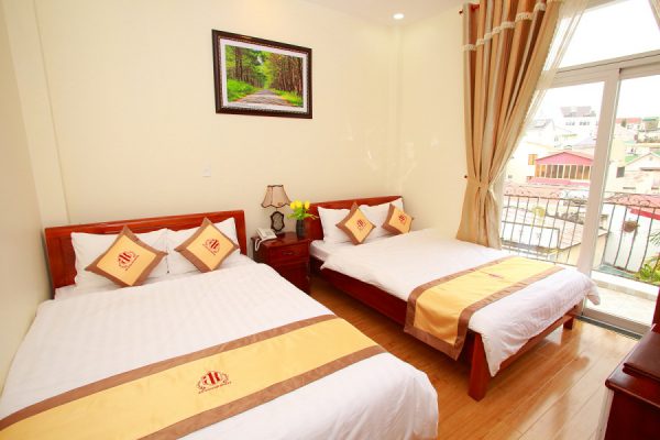 phong nghi khach san An Khanh 600x400 - Top 10 khách sạn 2 sao giá rẻ trung tâm Đà Lạt