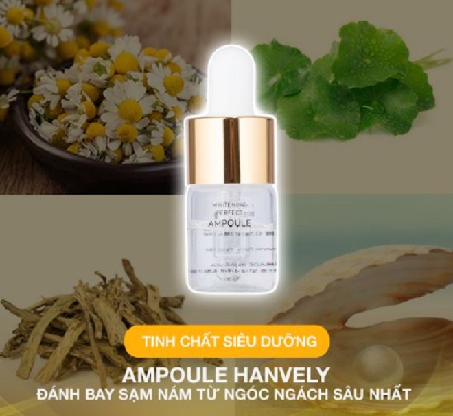 thanh phan chiet xuat thao moc cua ampoule hanvely - Ampoule Hanvely Hàn Quốc chính hãng có hiệu quả không?