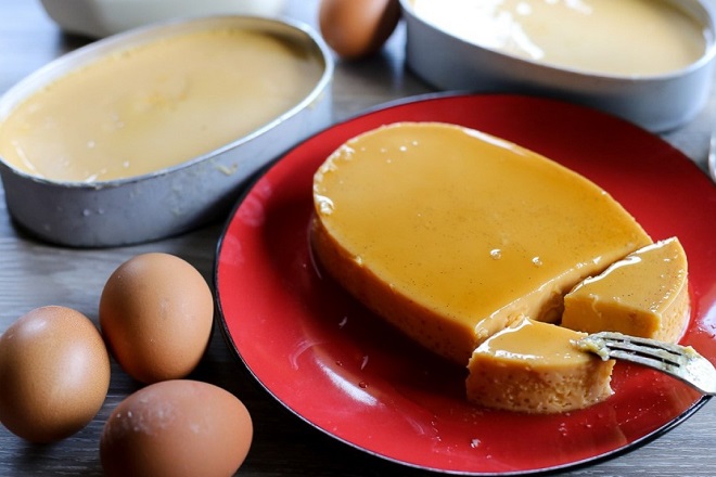 chon ty le trung va sua khi lam banh flan dung chuan - Tỷ lệ trứng và sữa khi làm bánh flan đúng chuẩn tại nhà