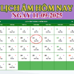 Âm lịch hôm nay